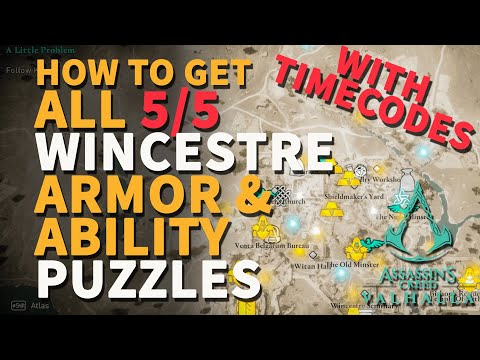 All Wincestre Armor Chests Gear & Ability Book...
