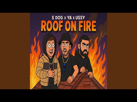 Roof on fire