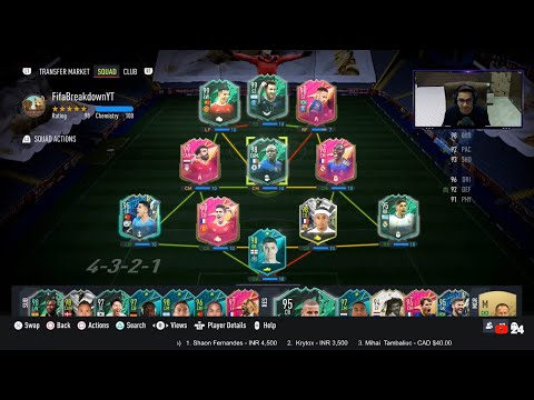 *THROWBACK* To My 198 Rated ULTIMATE TEAM in FIFA 22