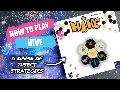 How to Play Hive + Mosquito & Ladybug Expansions (Updated) | Concise Board Game Rules & Instructions