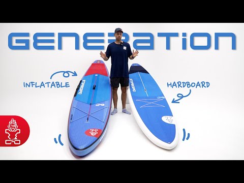 Starboard Generation board | 3-IN-1: A true one-board quiver – Surfing, Racing, Touring