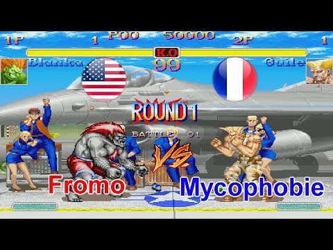 Super Street Fighter II X: Grand Master Challenge - Fromo vs Mycophobie