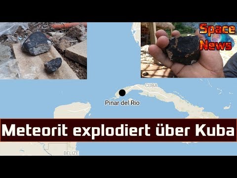 Meteor fällt über Kuba auseinander: Beinahe eine Katastrophe