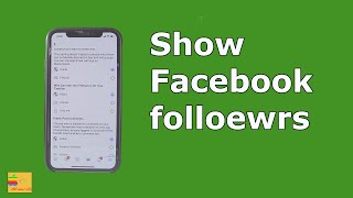 Why your Facebook profile does not show followers and how to show it