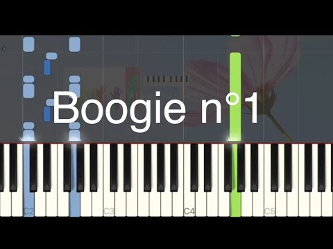 Martin - Boogie n1 - Easy piano tuto