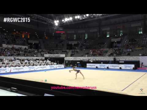 Ekaterina Volkova Ball Q - World Championships Stuttgart 2015