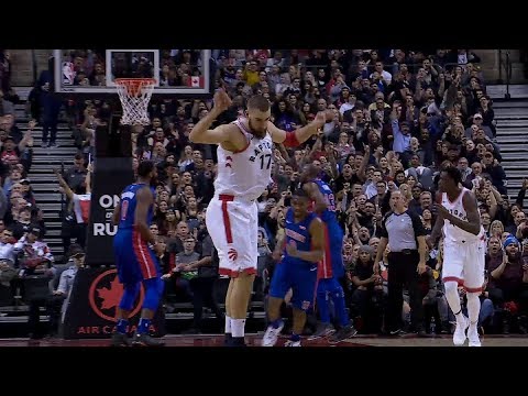 Raptors Highlights: Valanciunas For Three - January 17, 2018