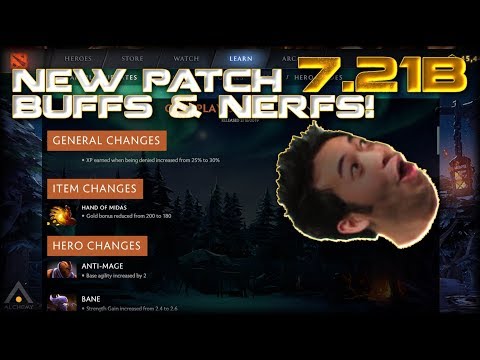 NEW Dota 2 Patch 7.21b: Buffs, Nerfs & First Impressions of the Meta