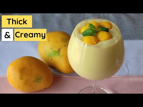 Mango Cashew Smoothie | Mango Milkshake | Sauté