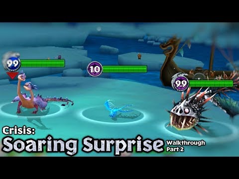 Crisis: Soaring Surprise - New Gauntlet Event Walkthrough Part 2 | Dragons: Rise of Berk