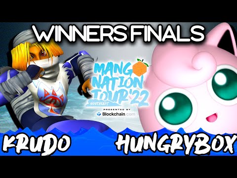 Krudo vs Hungrybox - Winners Finals - Mang0 Nation Tour '22 Southeast