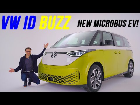 Comeback of the year! VW ID Buzz REVEAL of the Volkswagen EV Microbus Multivan