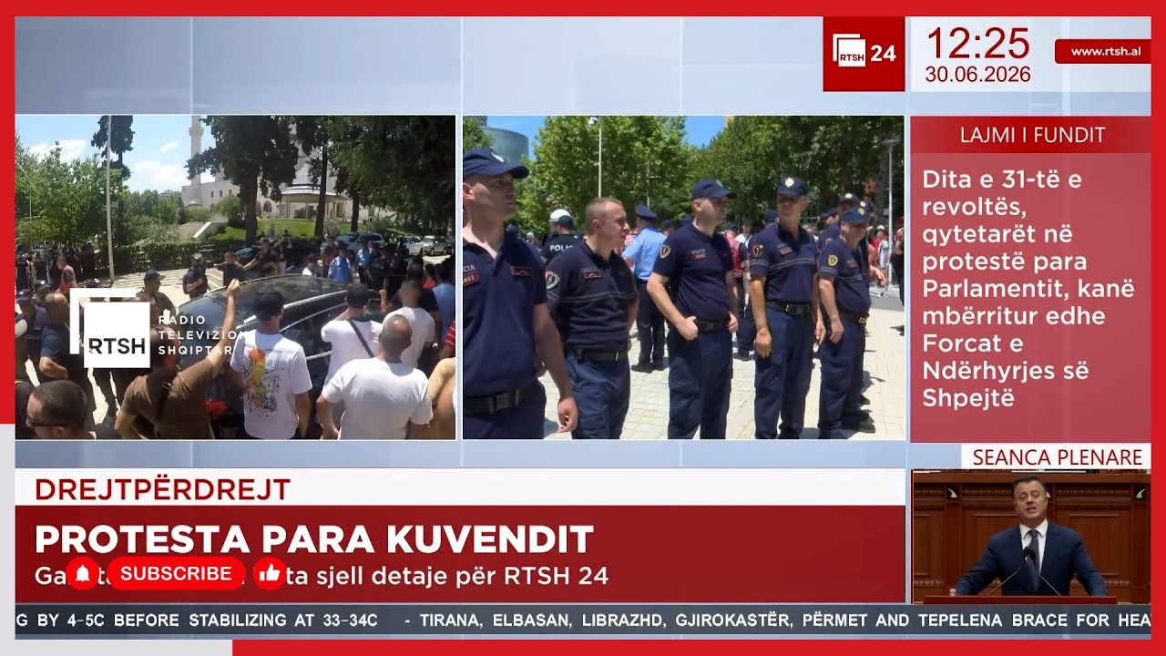 Protestuesit tentojnë të bllokojnë deputetët, policia i ndalon, ja çfarë ndodhi te Parlamenti