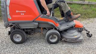 Husqvarna RC 320Ts AWD lawn tractor for sale - Image 4 | Agroline GB Husqvarna RC 320Ts AWD lawn tractor | Image 4 - Agroline