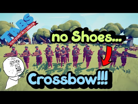 15 Crossbow Vs Every 25 Units + Mod Units (Strong Units=5) (Giant=1) TABS