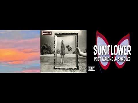 30stm vs post malone and oasis - sunflower wall seasons (music mashup)