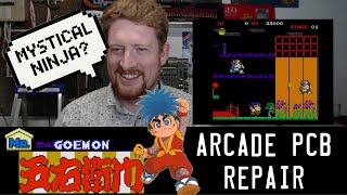 Arcade PCB Repair - I bet you've never seen the first Mystical Ninja!