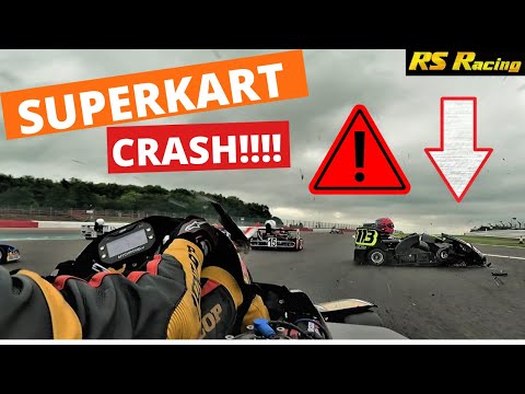 SUPERKART CRASH! Did that really just happen in front of me...!!