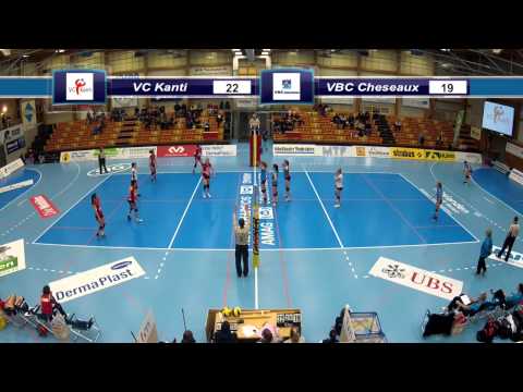 NLA 2013/2014: VC Kanti - VBC Cheseaux 3:0 (09.02.2014)