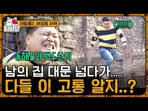 [티비냥] 부암동 저택 04 l 아앗.. 눈 뜨고 볼 수 없는 남자들만 아는 그 고통..🍳 내 고통 아닌데 저절로 그곳 안부 묻게 되네..ㅎ l #대탈출2 190331