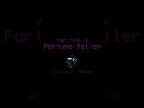 Fortune Teller role | Among Us Town of Host Edited (TOHE) mod #shorts