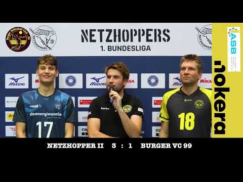 Pressekonferenz - 10.01.2026 - Netzhoppers II - Burger VC 99