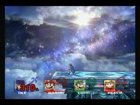 Super Smash Brothers Brawl Glitch: Luigi in a dress