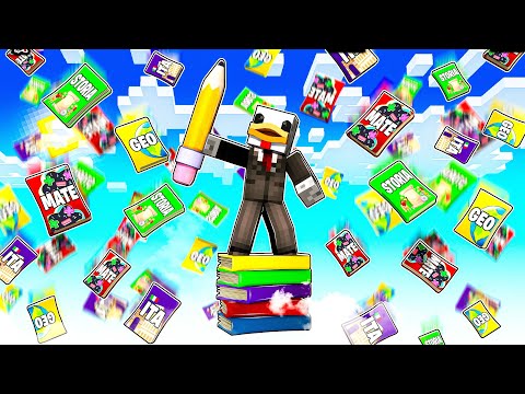 SOPRAVVIVO SOPRA UN SOLO BLOCCO DELLA SCUOLA - Minecraft ITA