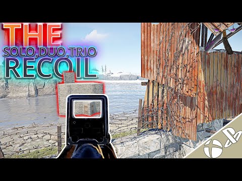The Recoil ☢️ Rust Console Solo Duo Trio Base Design Wipe day Starter Base 🎮