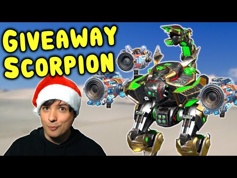 New SCORPION GIVEAWAY 200x - Meta Assassin War Robots Mk2 Gameplay WR
