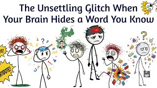 Download lagu The Unsettling Glitch When Your Brain Hides a Word You Know mp3 Download lagu The Unsettling Glitch When Your Brain Hides a Word You Know mp3