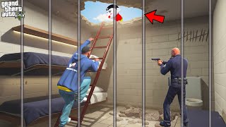 Franklin Biggest Plan To Escape Prison With Shinchan In GTA 5 | Paradox FTW