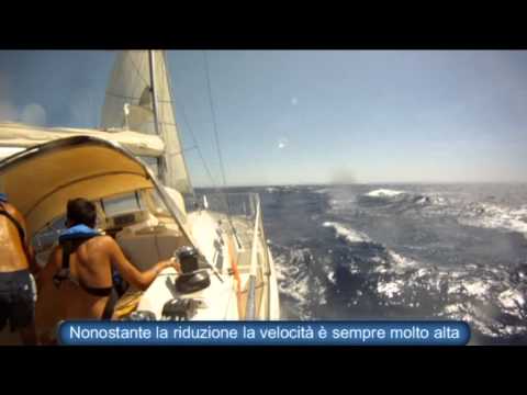 A vela nelle Bocche di Bonifacio con Forza 7 [GoPro Hero]