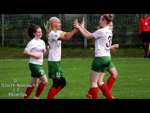 19. voor 2019: FC Elva (N) - Nõmme Kalju FC (N) 2:0 (2:0)