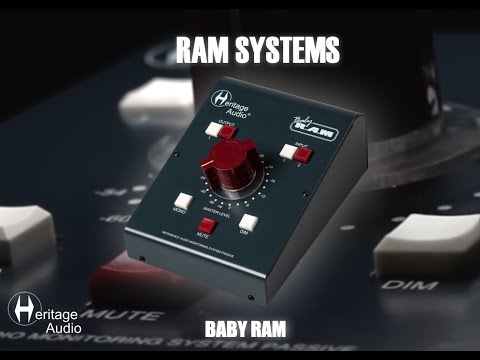 Heritage Audio Baby RAM 2-channel Monitoring System | Sweetwater