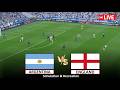 Live Argentina Vs England I Video Game Simulation I Full Match Live Stream I 16 July 2026