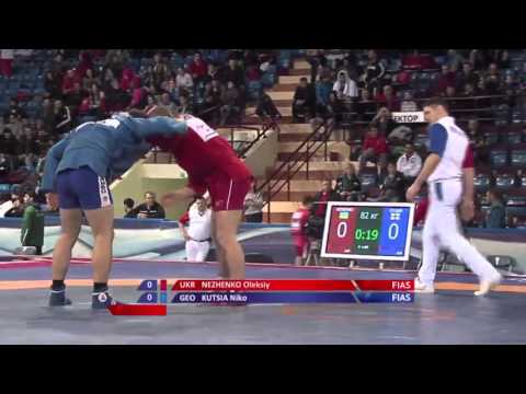 Niko Kutsia (GEO) vs Oleksiy Neznenko (UKR) Minsk 2016