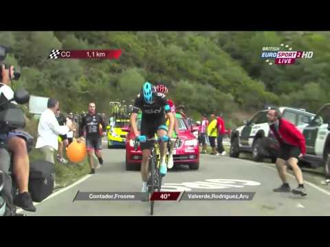 Vuelta 2014 - stage 16 : Contador's win & Froome's attack