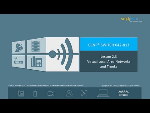 Introduction to VLAN | Virtual Local Area Networks VLAN and Trunks | CCNP Training | Simplilearn
