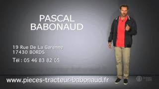 preview picture of video 'PASCAL BABONAUD : pièces de tracteur à Bords 17'