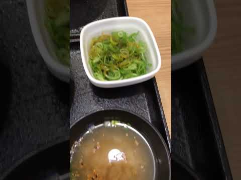 💫🥘Delicious, Healthy and Very Cheap Dinner Today😊#yoshinoya #gyudon #japan #asmr #shorts