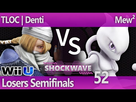 SW 52 Smash 4 - TLOC | Denti (Sheik) vs Mew² (Mewtwo) - Losers Semifinals