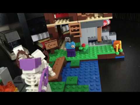LEGO Minecraft 4 the skeleton attack