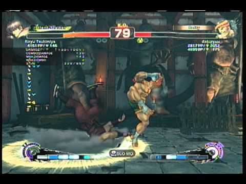 Kiryu Tsukimya (Guy)  vs. Adon ( dakuryuu)  SSF4AE HD