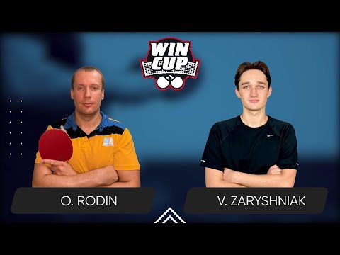 19:45 Oleksii Rodin - Vadym Zaryshniak West 4 WIN CUP 05.02.2024 | TABLE TENNIS WINCUP