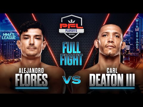 Alejandro Flores vs Carl Deaton full fight