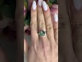 Серебряное кольцо с мистик топазом 2.86ct