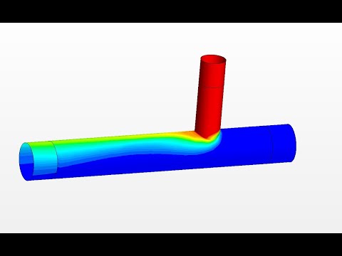 Mixing Two Streams Using CCM+| SIEMENS STAR CCM+ TUTORIAL