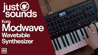 Video thumbnail for Just Sounds: Korg Modwave Wavetable Synthesizer by Noisegate
