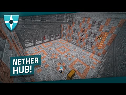 Expanding the Paxteryan Nether Hub | Timelapse